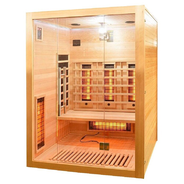 Sanotechnik Infracrvena sauna Open  (D x Š x V: 150 x 120 x 200 cm, 2.445 W, 6 infracrvena grijača) | BAUHAUS