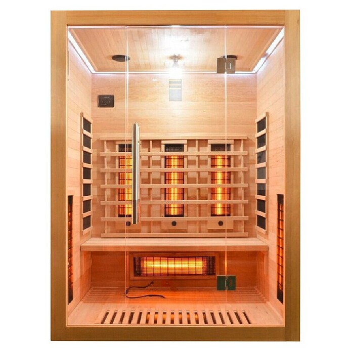 Sanotechnik Infracrvena sauna Open  (D x Š x V: 150 x 120 x 200 cm, 2.445 W, 6 infracrvena grijača) | BAUHAUS