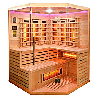 Sanotechnik Infracrvena sauna Deluxe (D x Š x V: 150 x 150 x 200 cm, 8 infracrvenih grijača)