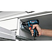 Bosch Professional Akku-Schlagbohrschrauber GSB 12V-15 (12 V, 2 Akkus, 2 Ah - 4 Ah, 30 Nm, 2 Akkus + Ladegerät + 25-tlg. Bit-Set/14-tlg. Bohrer-Set + Tasche) | BAUHAUS