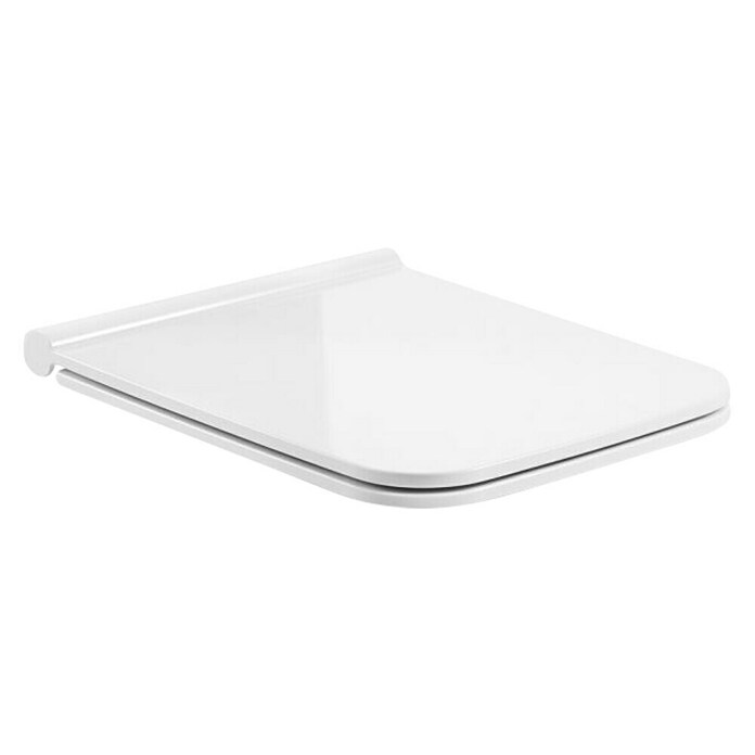 Roca Pure Tapa de WC (Plástico, Blanco, Con caída amortiguada) | BAUHAUS