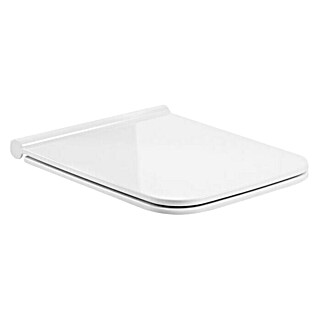 Roca Pure Tapa de WC (Plástico, Blanco, Con caída amortiguada)