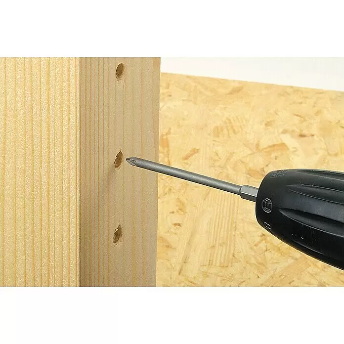 Wolfcraft Schraubendreherklinge Solid - PH 1, Länge: 89 mm - Anwendungsbeispiel