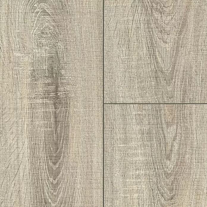 Laminat - Leonessa, Landhausdiele, 1.292 x 193 x 7 mm - Heller, rustikaler Holzboden in Laminatoptik mit sichtbaren Fugen.