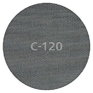 Wolfcraft Disco abrasivo con base adherente (Diámetro: 225 mm, Carburo de silicio, Grano: 120, 5 ud.)