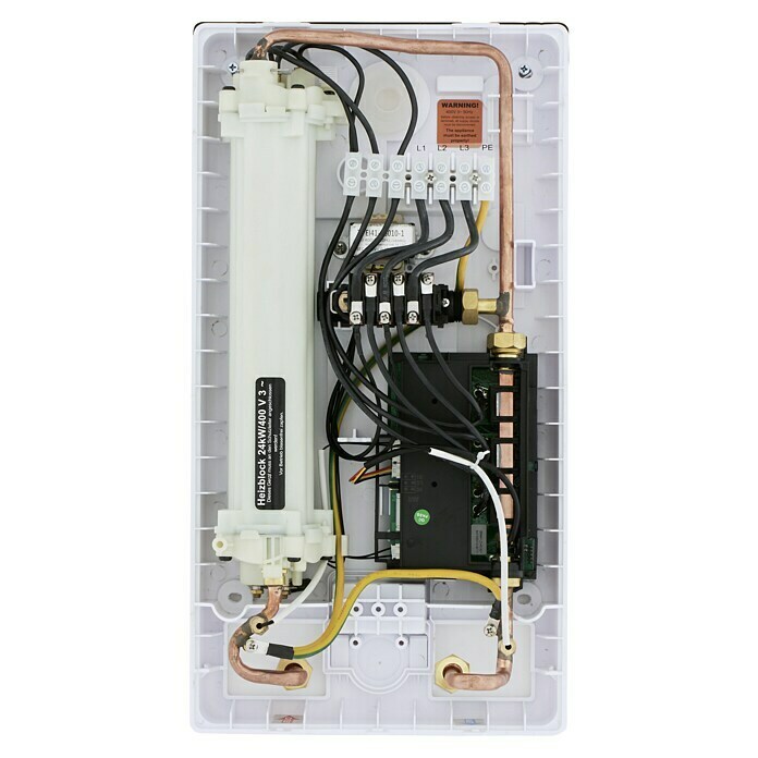 Thermoflow Durchlauferhitzer Elex 3 in 118/21/24 kW, 7/8,2/9,3 l/min bei 35 °C, Elektronisch Back View