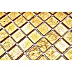 Mosaikfliese Quadrat Crystal Uni CM 4GO10 (30 x 30 cm, Gold, Glänzend)