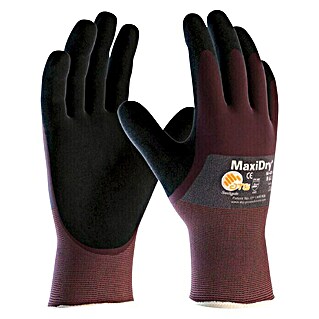 Radne rukavice MaxiDry (Crno-tamnocrvena)