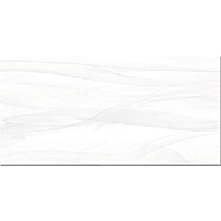 Wandfliese Macao (30 x 60 cm, Weiß/Grau, Matt)