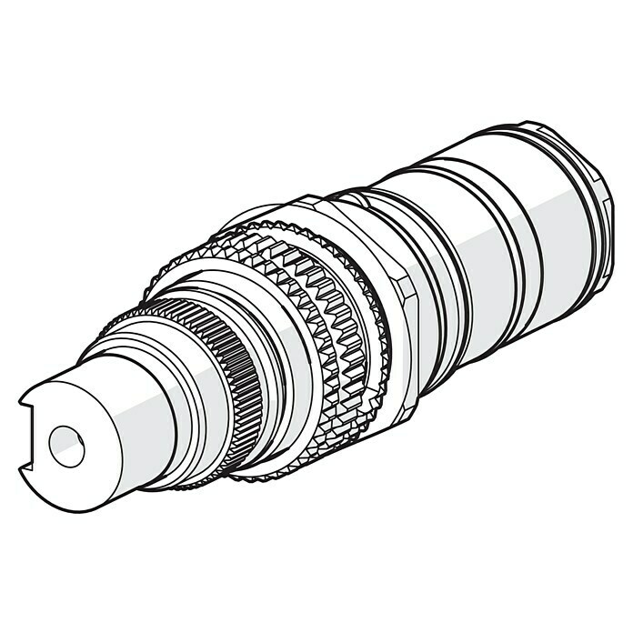 Hansa Temperaturreglereinheit Varox/TempraPassend für: Hansa Varox Unterputzsystem Sketch