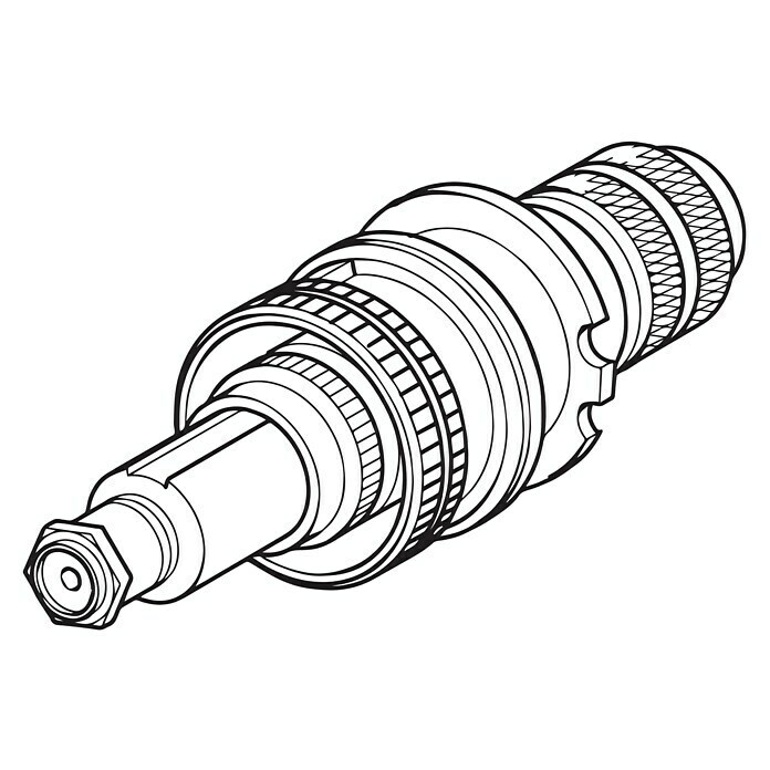 Hansa Temperaturreglereinheit inkl. AdapterPassend für: Hansa Mat Unterputzsystem Sketch