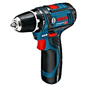 Bosch Professional Akku-Bohrschrauber GSR 12V-15 (12 V, 2 Akkus, 2 Ah, 30 Nm, Ladegerät + 10 tlg. Zubehör + Koffer) | BAUHAUS