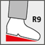 Rutschsicherheit R9