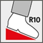 Rutschsicherheit R10