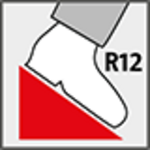 Rutschsicherheit R12