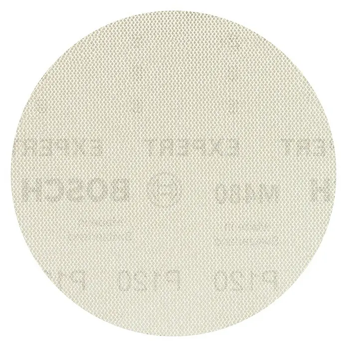 Bosch Expert Schleifgitter M480Durchmesser: 150 mm, Körnung: 120, 5 Stk. - Schleifscheibe von Bosch Expert M480, ideal für Schleifarbeiten mit einer Körnung von P150, um Oberflächen präzise zu bearbeiten und zu verfeinern.