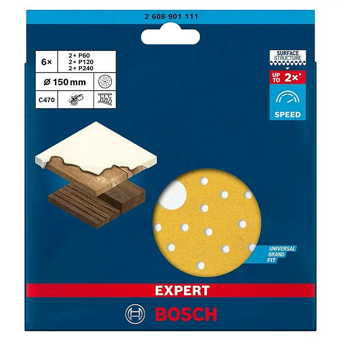 Bosch Expert Schleifpapier-Set