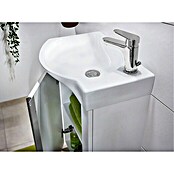Riva Conjunto de mueble de baño (45 cm, Blanco, Brillante)