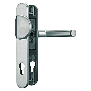 Abus Schutzbeschlag SRG 92 N (Schmalrahmen, Aluminium, Türstärke: 59 mm - 65 mm, Knopf außen, Drücker innen)
