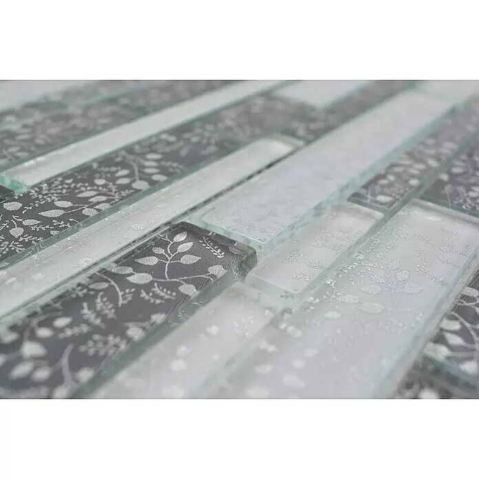 Mosaikfliese Verbund Crystal Chic XCM 8CFL - 30,5 x 30,5 cm, Glänzend - Detailaufnahme
