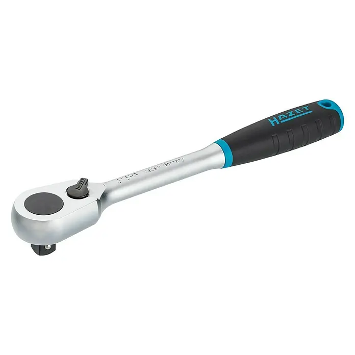 Hazet Ratsche HiPer - Abtriebsgröße: ½″ Vierkant - Hazet Knarre mit ergonomischem Griff für optimalen Komfort und effizientes Arbeiten. Ideal für Profis und Heimwerker.
