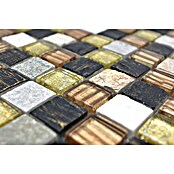 Mosaikfliese Quadrat Crystal Mix XCM CR17 (30 x 30 cm, Matt)