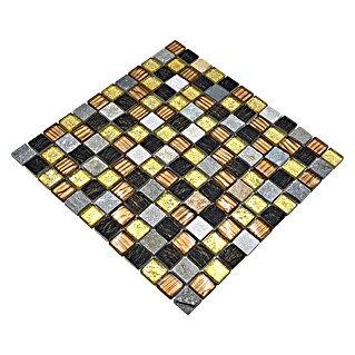 Mozaik pločica Quadrat Crystal Mix XCM CR17 (30 x 30 cm, Mat)