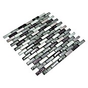 Mosaikfliese Verbund Crystal Mix XCM IL017 (29,8 x 30,4 cm, Grau/Schwarz, Glänzend)