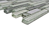 Mosaikfliese Verbund Crystal Mix XCM MV698 (29,8 x 30,4 cm, Grau/Silber, Glänzend)