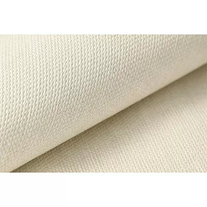 Rasch Vliestapete - Beige, Uni, 10,05 x 0,53 m, Matt, Feine Struktur - Detailaufnahme