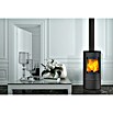 Fireplace Kaminofen Rondale (5 kW, Raumheizvermögen: 90 m³, Material Verkleidung: Keramik, Schwarz) | BAUHAUS