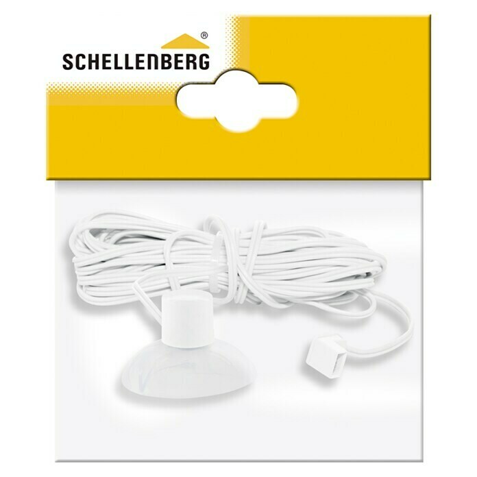 Schellenberg Sonnensensor PlusPassend für: Schellenberg Zeitschaltuhr Plus, Kabellänge: 3 m Front View