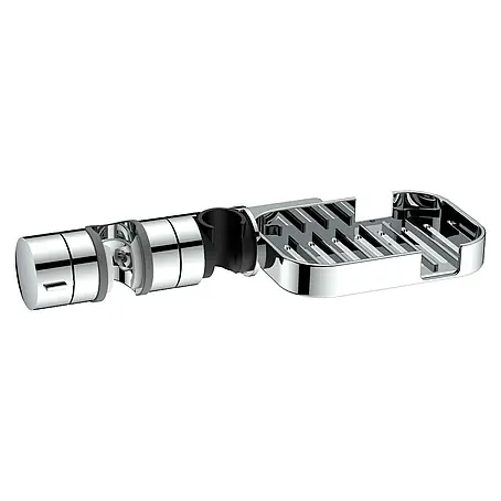 Soporte de ducha con porta jabones