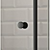Corniche Eckdusche Light (L x B x H: 90 x 90 x 190 cm, Beschichtet, Schwarz, Glasstärke: 5 mm) | BAUHAUS