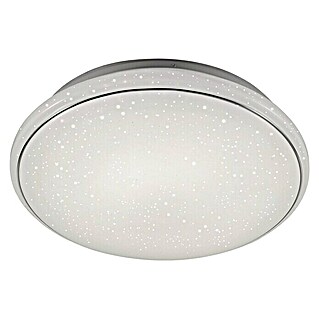 Just Light LED-Deckenleuchte rund (29 W, Ø x H: 58 x 10,8 cm, Weiß, Kaltweiß)