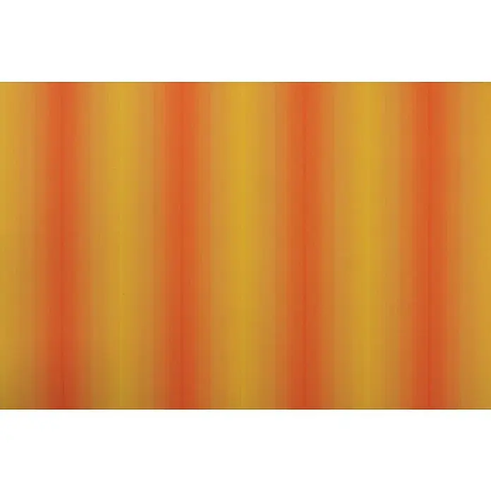 Solid Elements Teilhülsenmarkise Solid 320180Gelb/Orange, Breite: 5,5 m, Ausfall: 3,5 m - Abstraktes Kunstwerk mit vertikalen Farbverläufen in Orange- und Gelbtönen, das eine warme und dynamische Textur erzeugt.