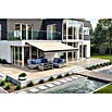 Solid Elements Teilhülsenmarkise Solid 6171 (Braun/Beige, Breite: 6 m, Ausfall: 2,5 m) | BAUHAUS