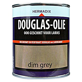 Hermadix Houtolie voor douglas en larikshout Dim Grey (Dim Grey, 750 ml)
