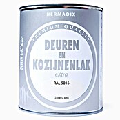 Hermadix Lak voor kozijnen en deuren eXtra (Wit, Zijdeglans, 750 ml, RAL 9016) | BAUHAUS