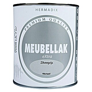 Hermadix Lak voor meubels Zilvergrijs (Zilvergrijs, 750 ml, Mat)