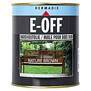 Hermadix Hardhoutolie E-OFF Nature Brown (750 ml, Nature Brown, Mat)