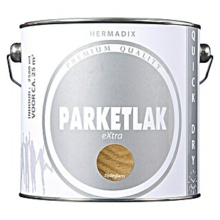 Hermadix Parketlak (Transparant, Zijdeglans, 2,5 l)