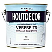Hermadix Houtbeits houtdecor 619 wit (Wit, 2,5 l, Zijdeglans) | BAUHAUS