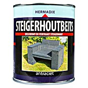 Hermadix Houtbeits voor steigerhout antraciet (Antraciet, 750 ml, Mat) | BAUHAUS