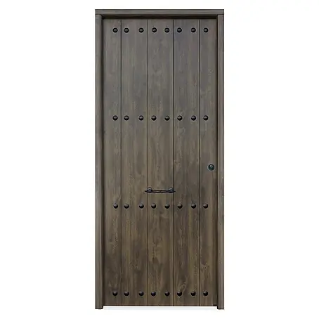 THT  Puerta de entrada exterior Saga 100 Rústica