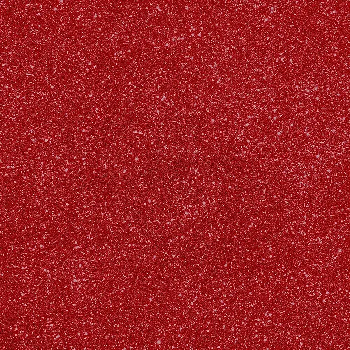 Cricut Joy Aufbügelfolie Smart Iron-OnGlitter Rot, L x B: 48 x 14 cm, Passend für: Cricut Joy Schneideplotter - Rote Glitzertextur mit subtilen hellen Akzenten, ideal für festliche Hintergründe und kreative Projekte.
