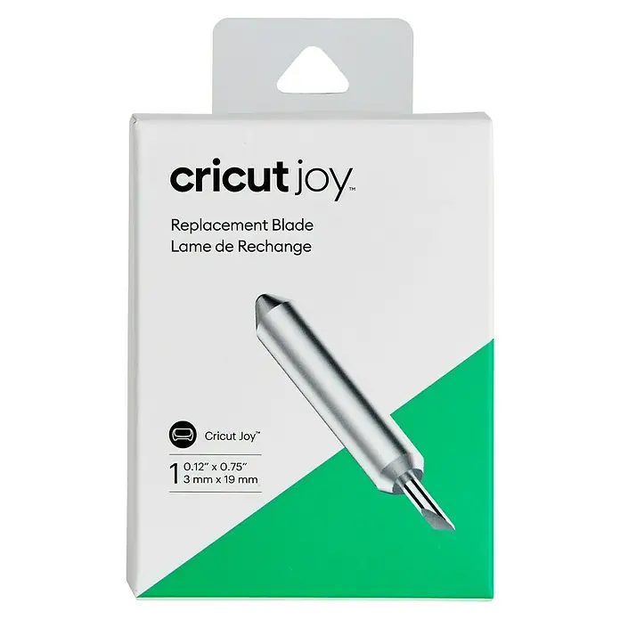 Cricut Joy Ersatzklingen ohne Gehäuse - 1 Stk., Passend für: Cricut Joy Schneideplotter - Eine Cricut Joy Ersatzklinge in der Originalverpackung. Ideal für präzise Schneidearbeiten mit Ihrem Cricut Gerät.