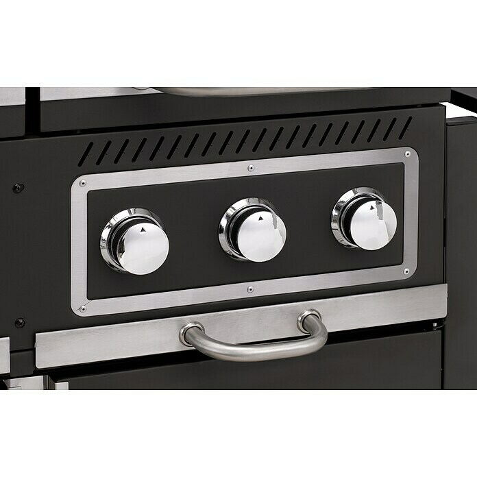 Tepro Hybrid-Grill Toronto Kombi (Grillfläche (B x T): 38,5 x 41,3 cm, 8,7 kW, Anzahl Brenner: 3) | BAUHAUS