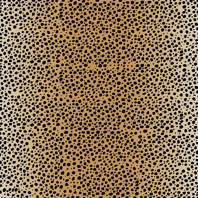 Cricut Transferfolie Infusible Ink - 4 Stk., Animal Prints, L x B: 30,5 x 30,5 cm - Elegantes Leopardenmuster-Design mit schwarzen Punkten auf goldenem Hintergrund, ideal für Mode und Dekor.