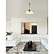 Globo Deckenventilator (Durchmesser: 100 cm, Silber, 36 W)